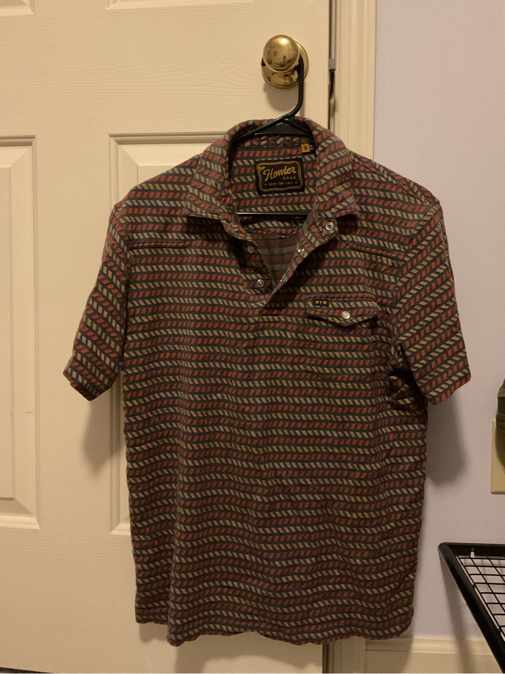Howler Bros Geometric Polo